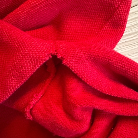 Vintage 1996 Scuderia Ferrari Red Polo Shirt F1 Racing Top Cotton Size L - Picture 9 of 10